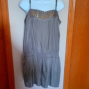 Lauren Conrad Olive Green Romper Size Meium NWOT